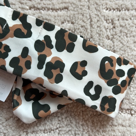 Mud Pie leopard print waterproof headband - Picture 7 of 8